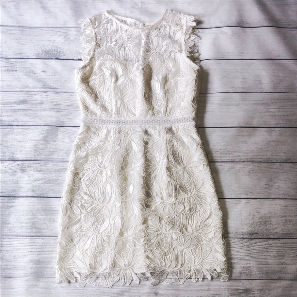NWT white lace dress